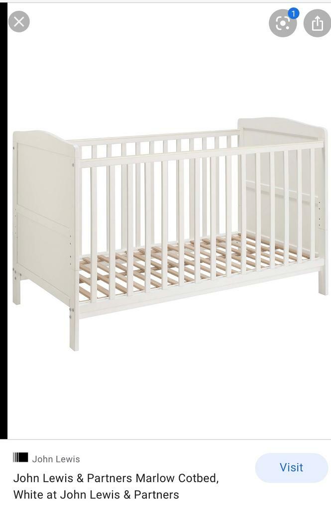 john lewis marlow cot bed